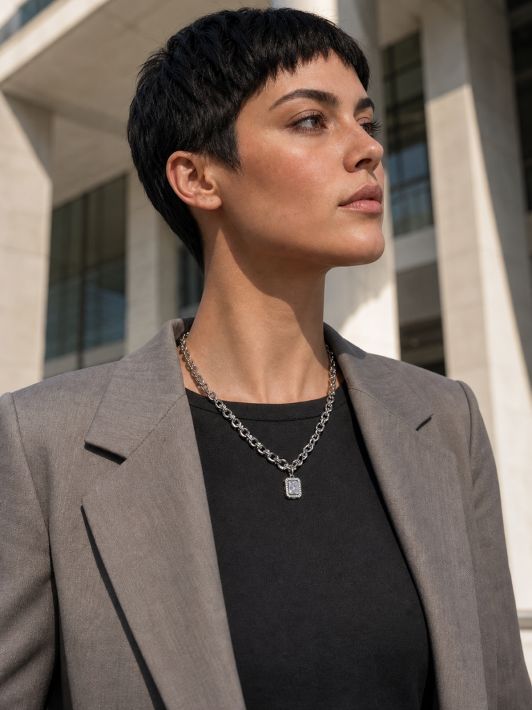Rock sugar necklace